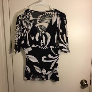 Black and White Floral Pattern by Rampage